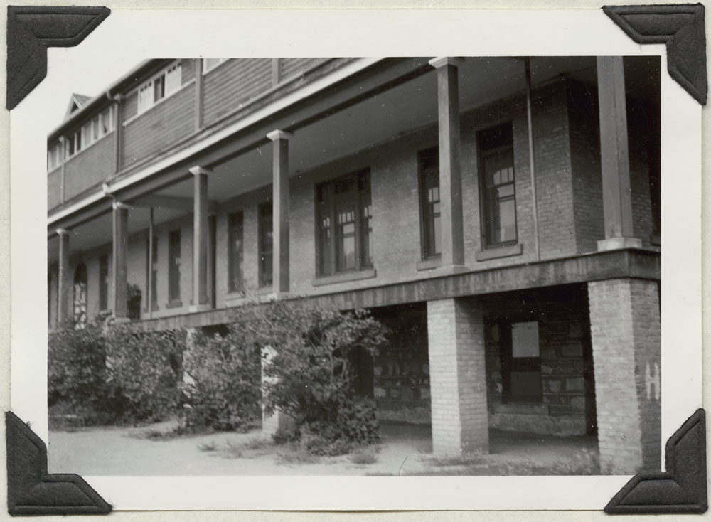 File Hills Indian Residential School, front view, Balcarres, August 19, 1948