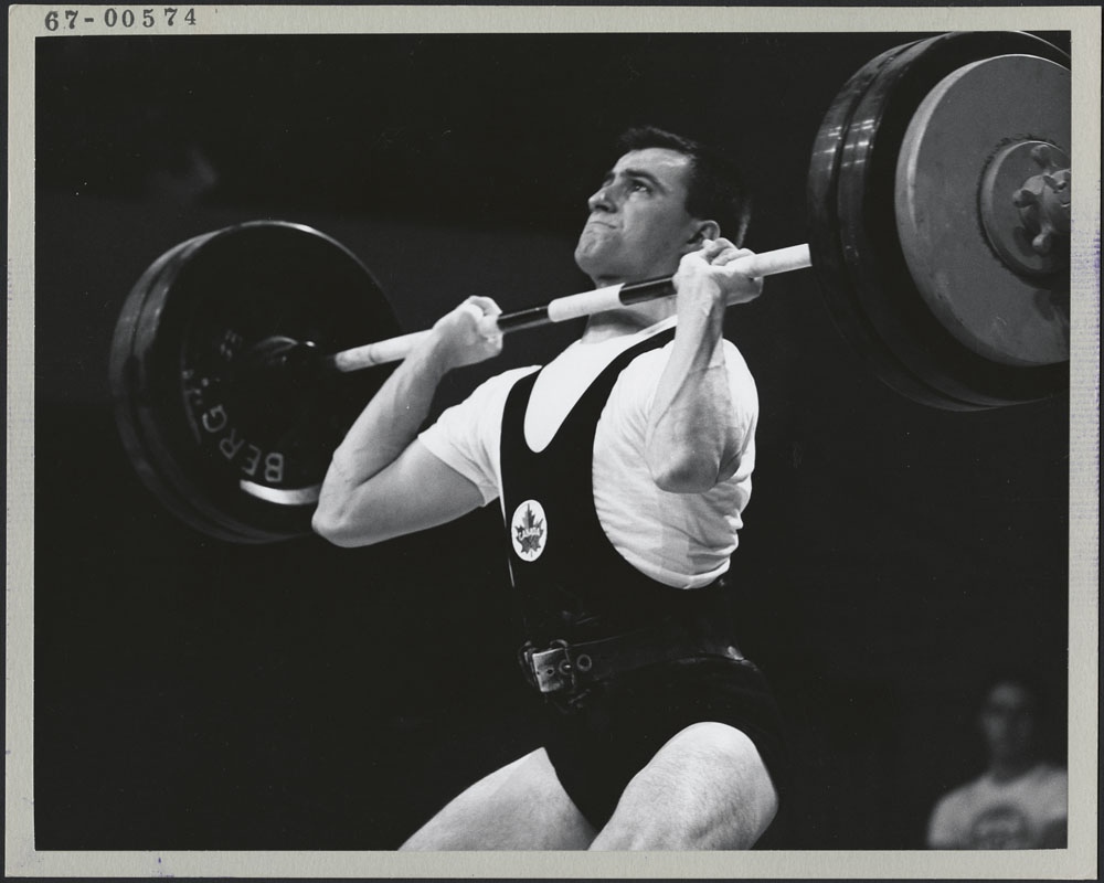 &lt;a href=&quot;https://www.bac-lac.gc.ca/eng/collectionsearch/Pages/record.aspx?app=fonandcol&IdNumber=4814170&quot;&gt;Weightlifter Pierre St-Jean from Canada, bronze medal winner&lt;/a&gt;