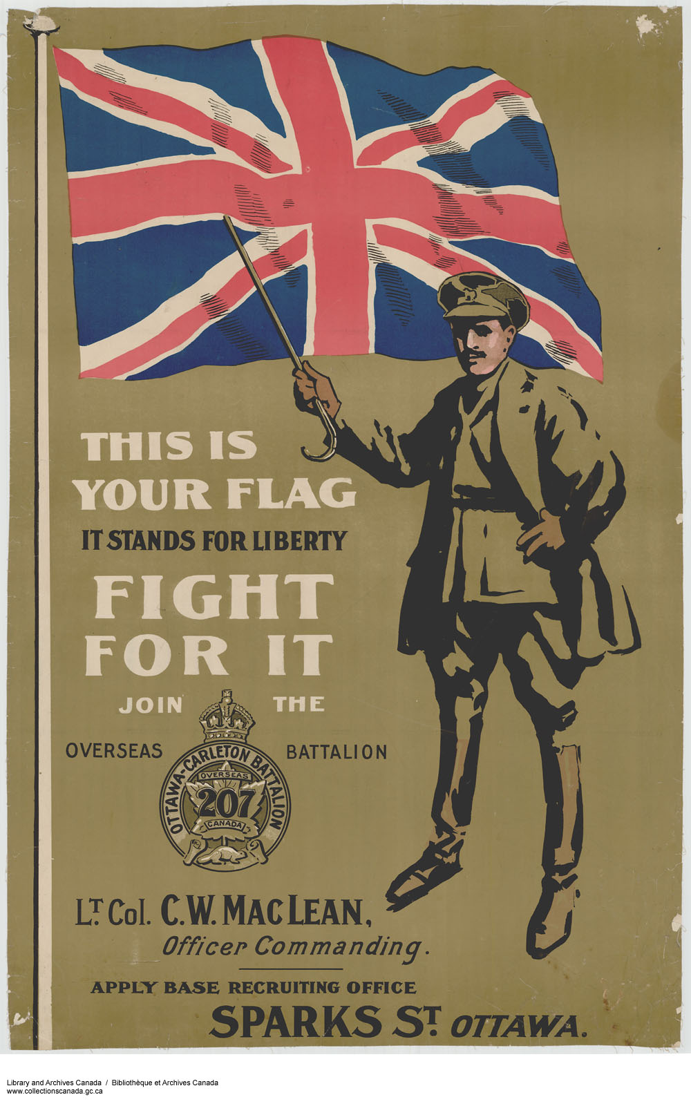 World War 1 Recruitment Poster